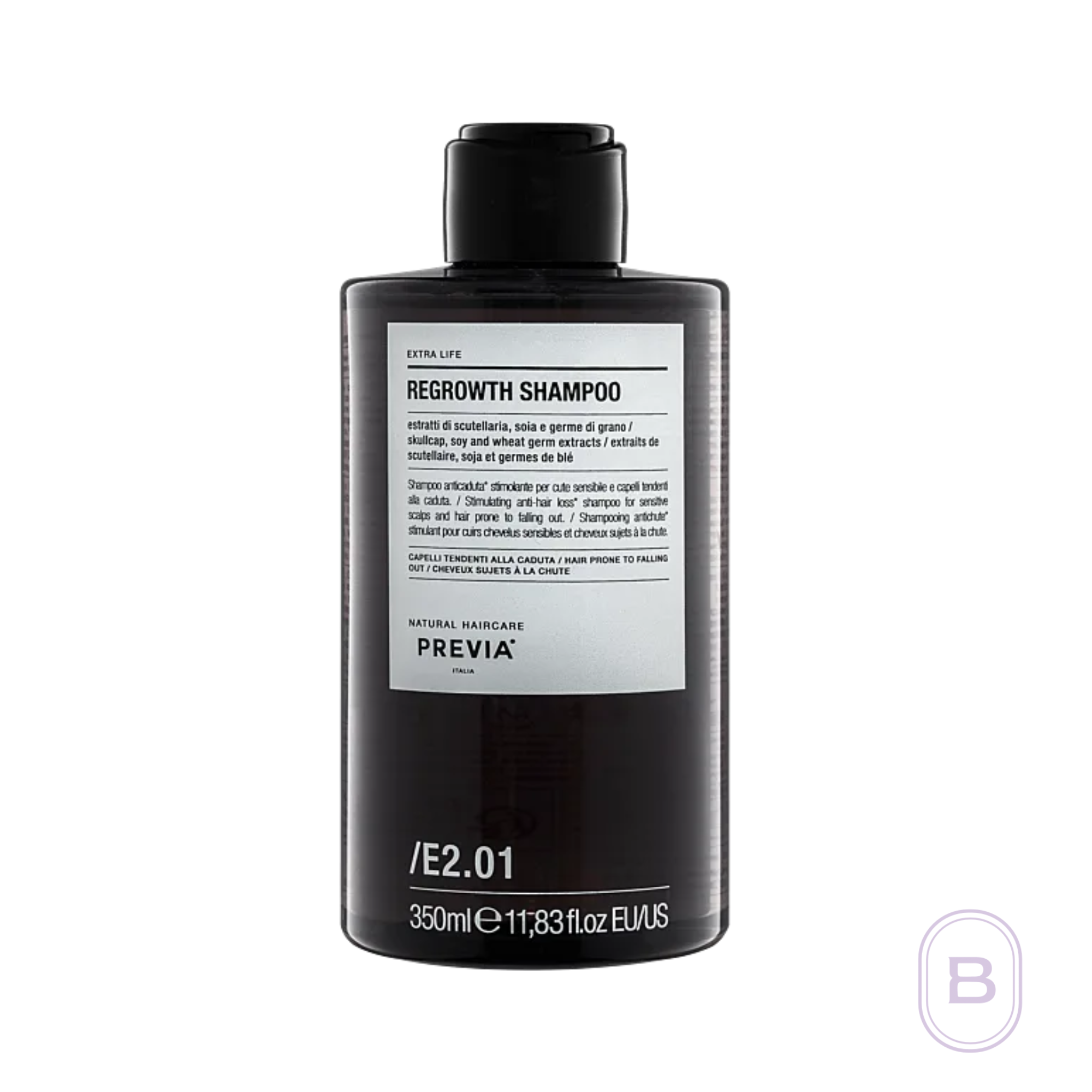 PREVIA E2.01 Regrowth Shampoo | Beauty Matters