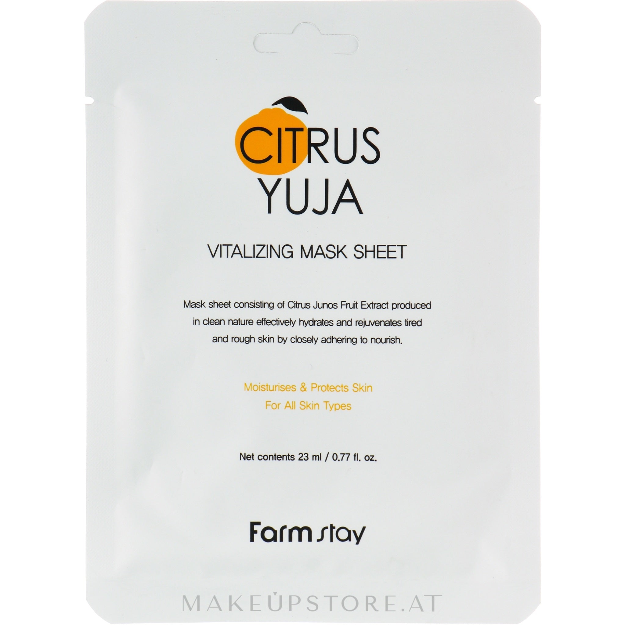 FarmStay Citrus Yuja Vitalizing Mask Sheet | Beauty Matters