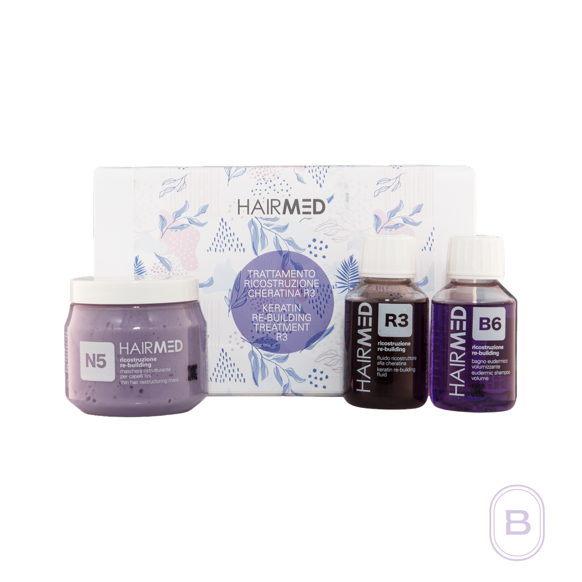 HAIRMED Reconstruction Set - Shampoo + Mask + Fluid