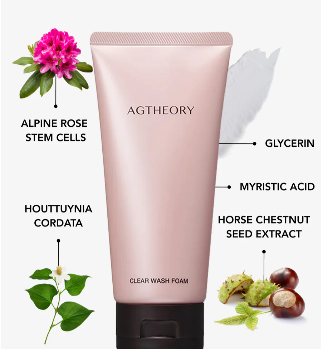 AXXZIA AGTheory Clear Wash Foam | Beauty Matters
