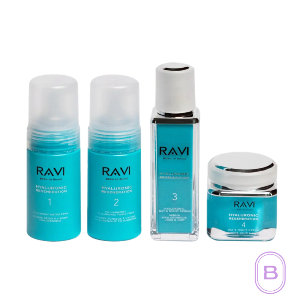 4-steps Hyaluronic Regeneration Anti-Aging Care System | Beauty Matters