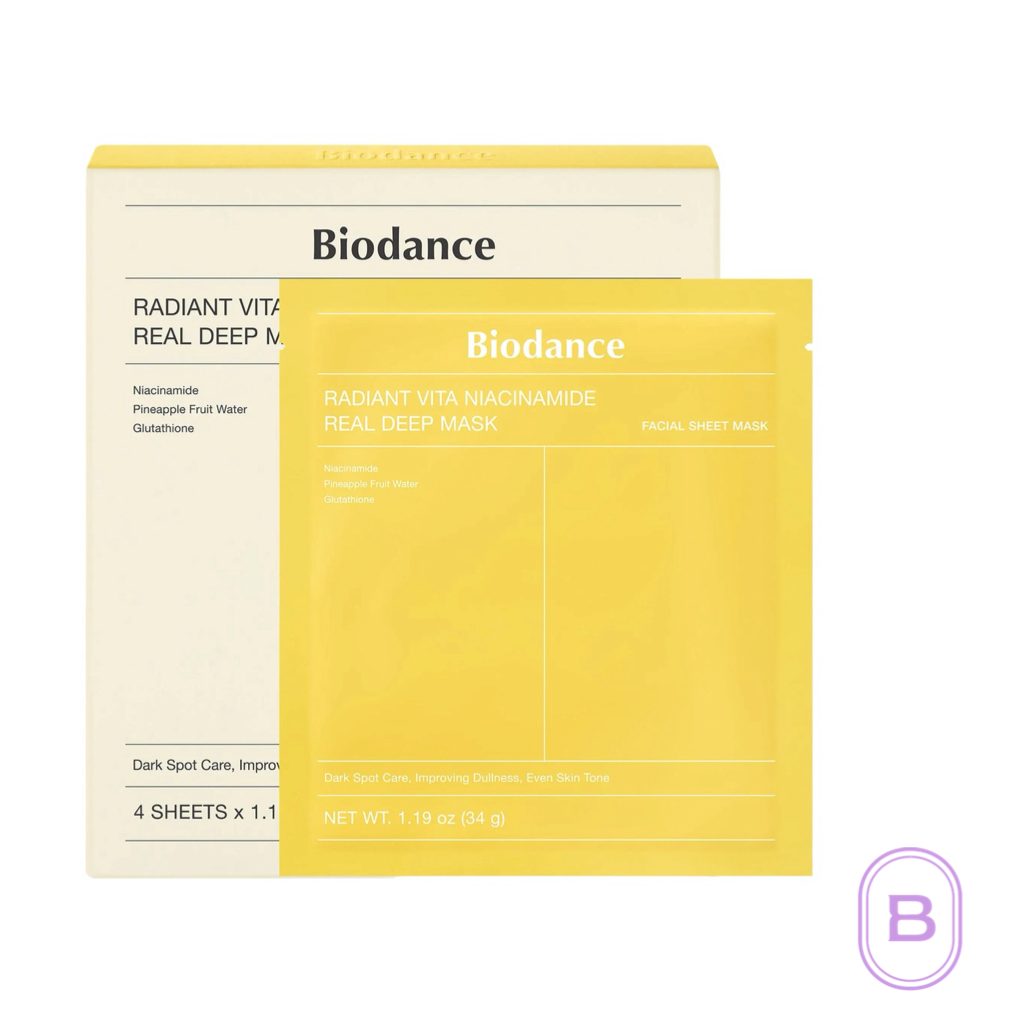 Radiant Vita Niacinamide Real Deep Mask | Beauty Matters