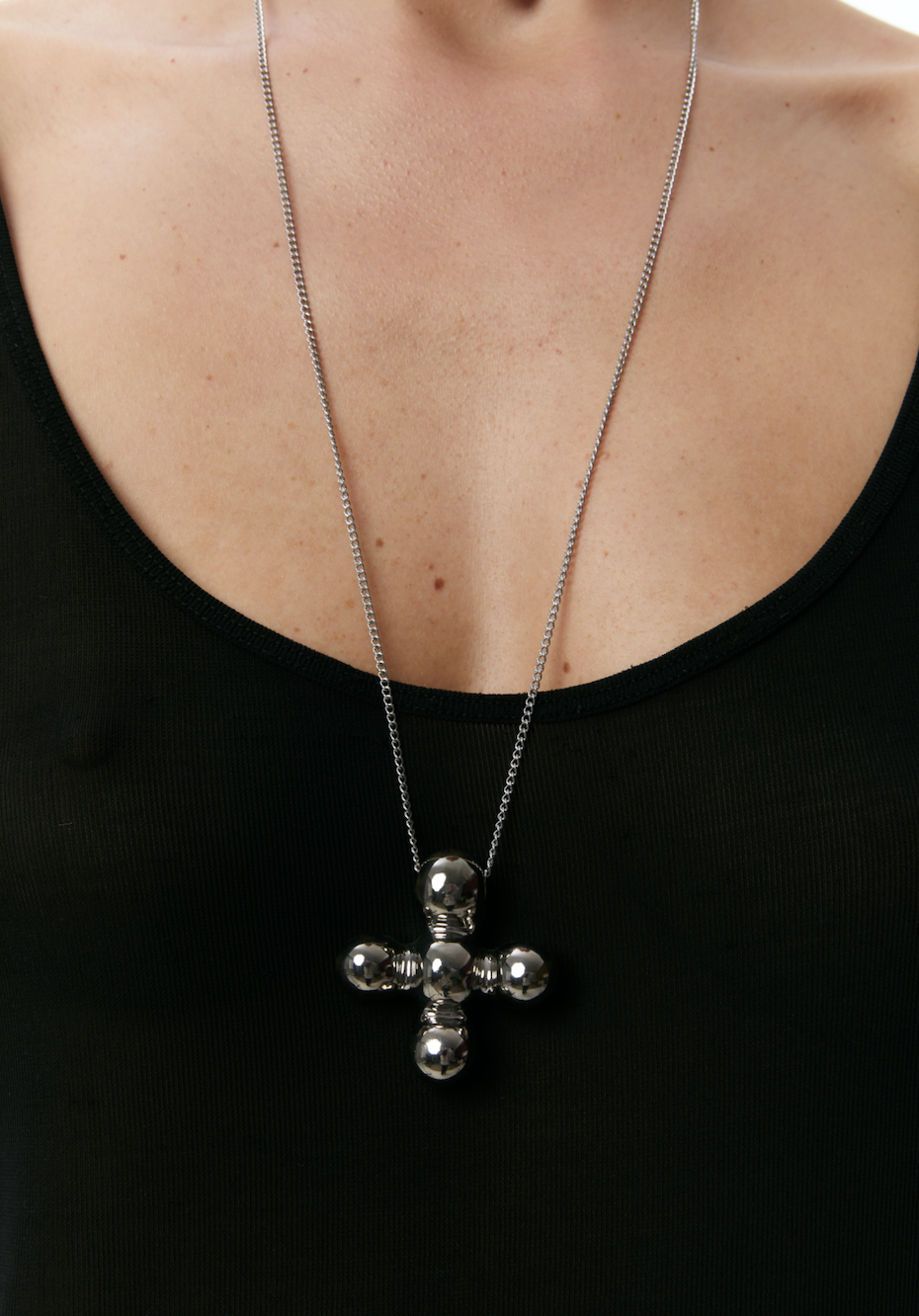 Bloom - Ceramic Necklace Silver | Beauty Matters