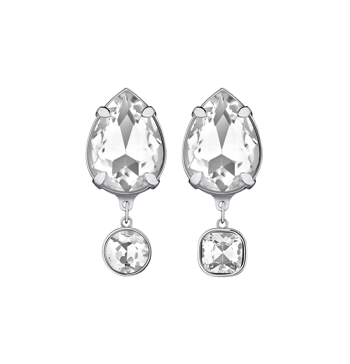 Radiance Clip Earrings Silver | Beauty Matters