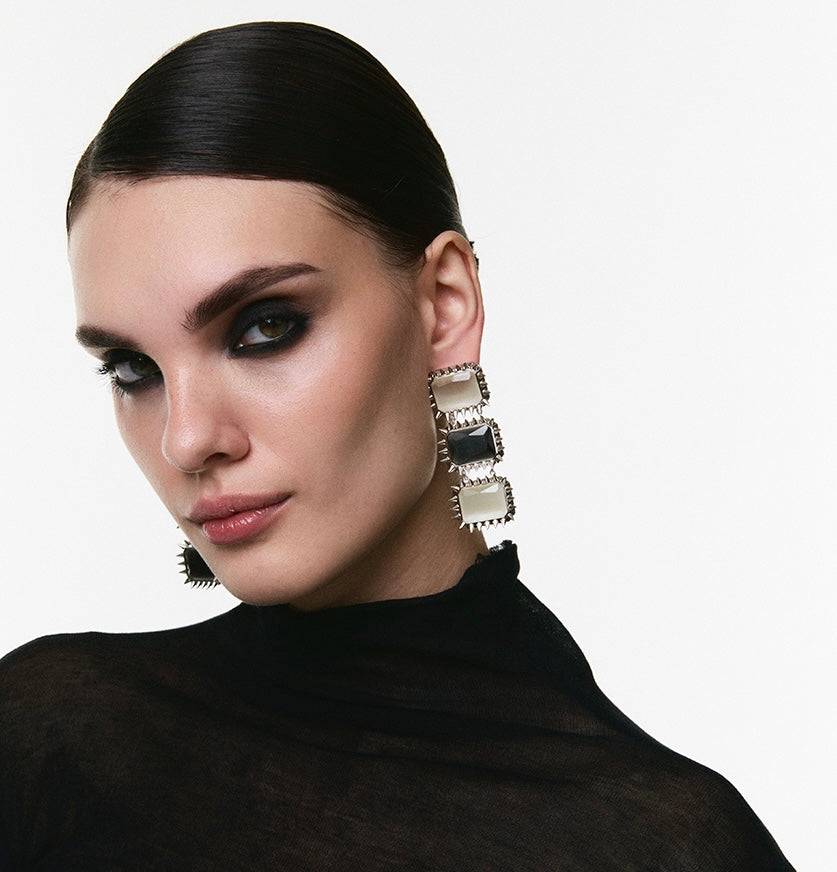 "Rue Cambon" Earrings Silver | Beauty Matters