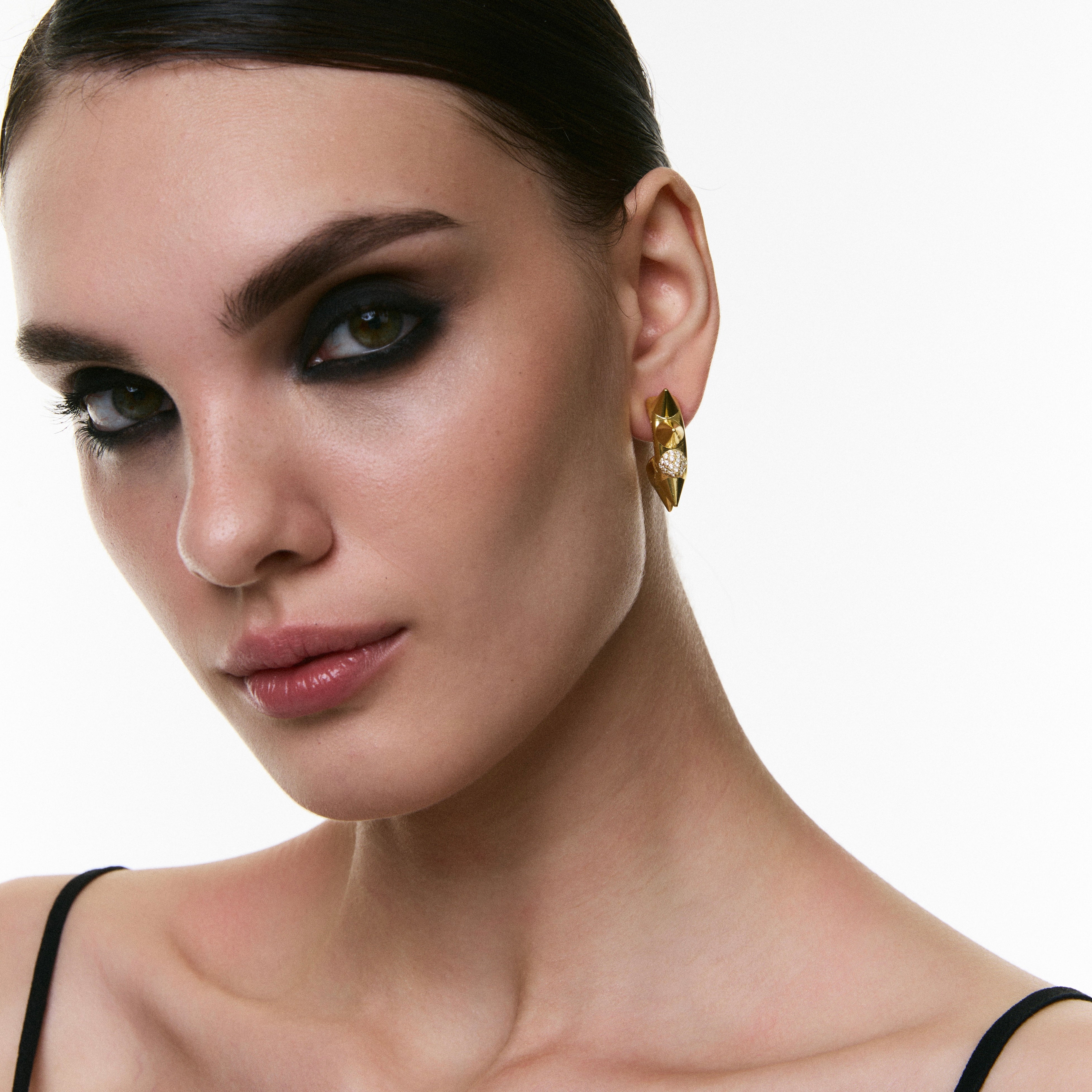 "The Thorn" Earrings Gold | Beauty Matters