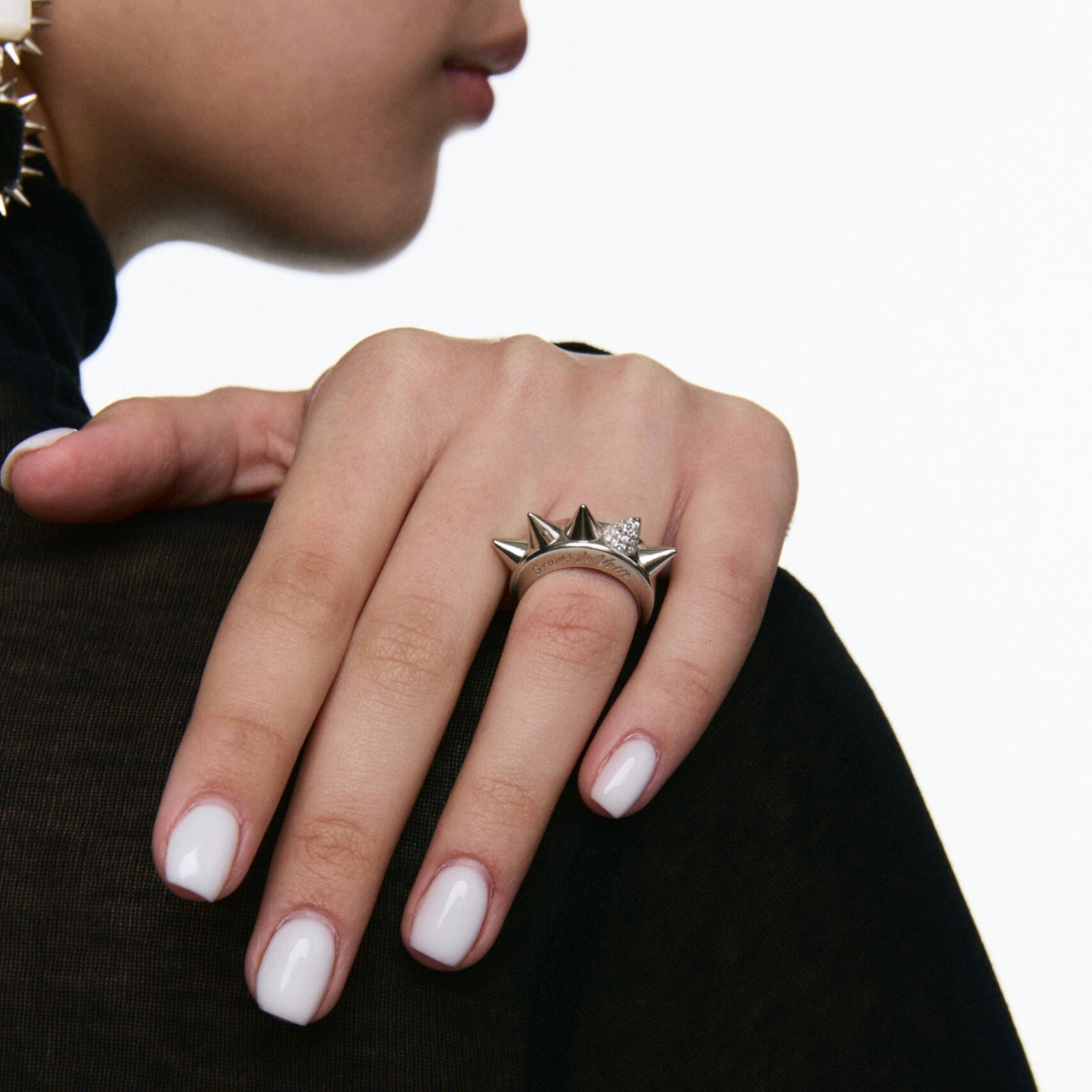 "The Thorn" Ring Silver | Beauty Matters