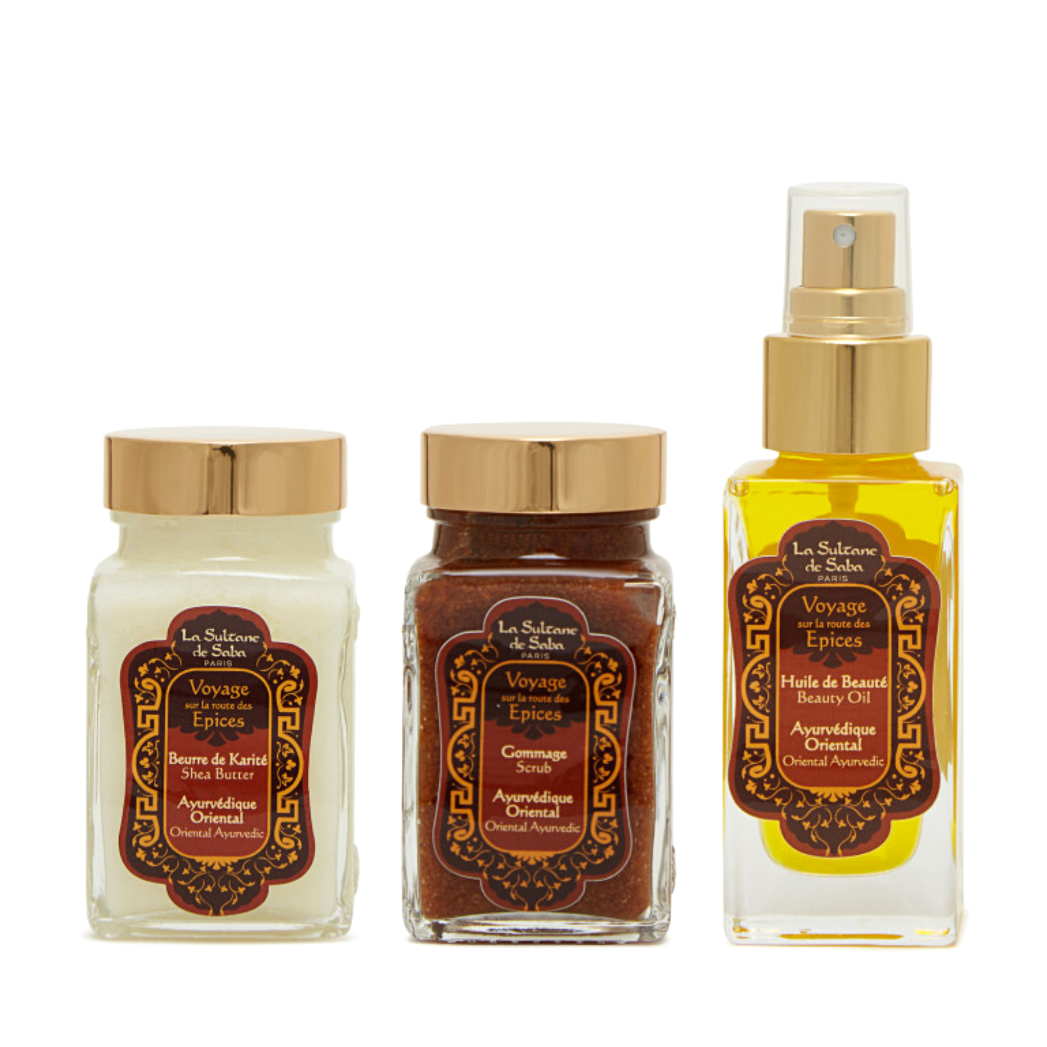 Ayurvedic Body Set | Amber Vanilla Patchouli | Beauty Matters