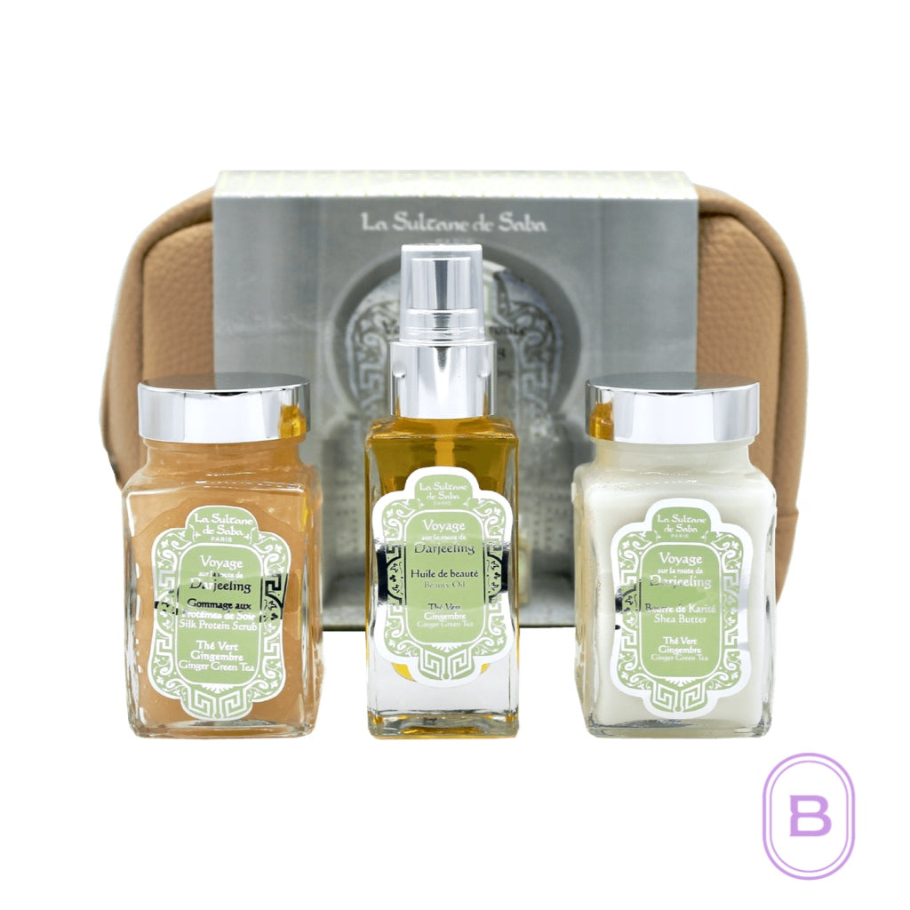 Darjeeling Body Set | Ginger Green Tea | Beauty Matters