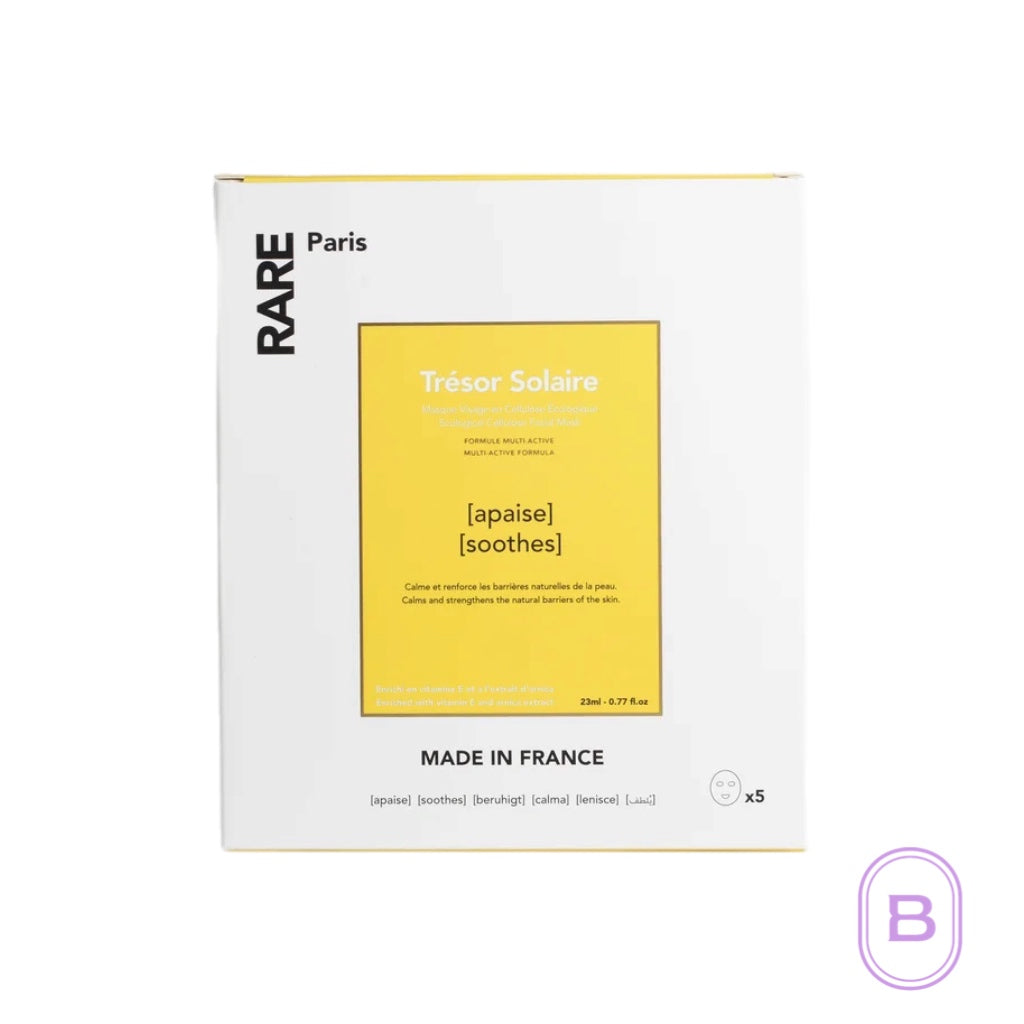 Face Mask x5 | Trésor Solaire Soothing | Beauty Matters