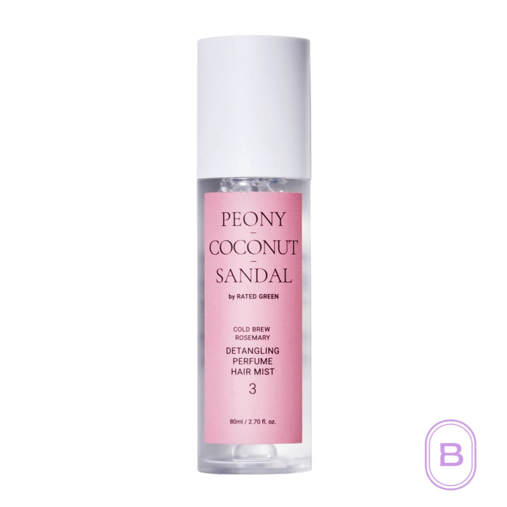 Detangling Perfume Hair Mist Peony Coconut Sandal | Beauty Matters