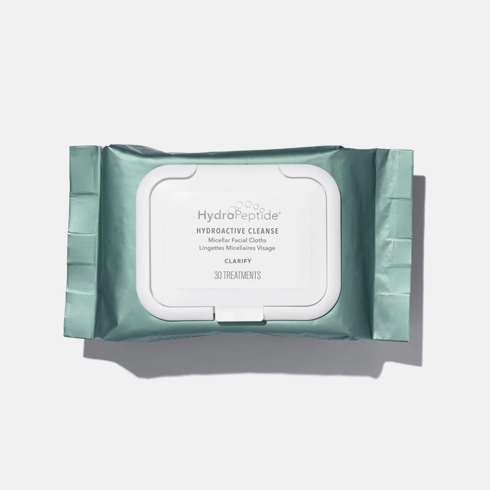 Hydroactive Cleanse – Antioxidant Anti-Aging Micellar Cleansing Wipes | Beauty Matters