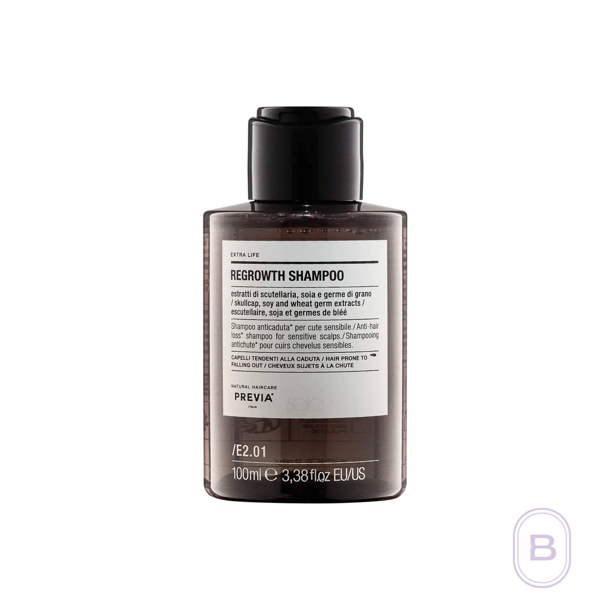 PREVIA E2.01 Regrowth Shampoo | Beauty Matters