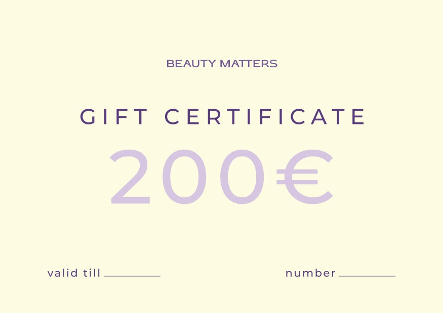 Gift Certificate | Beauty Matters