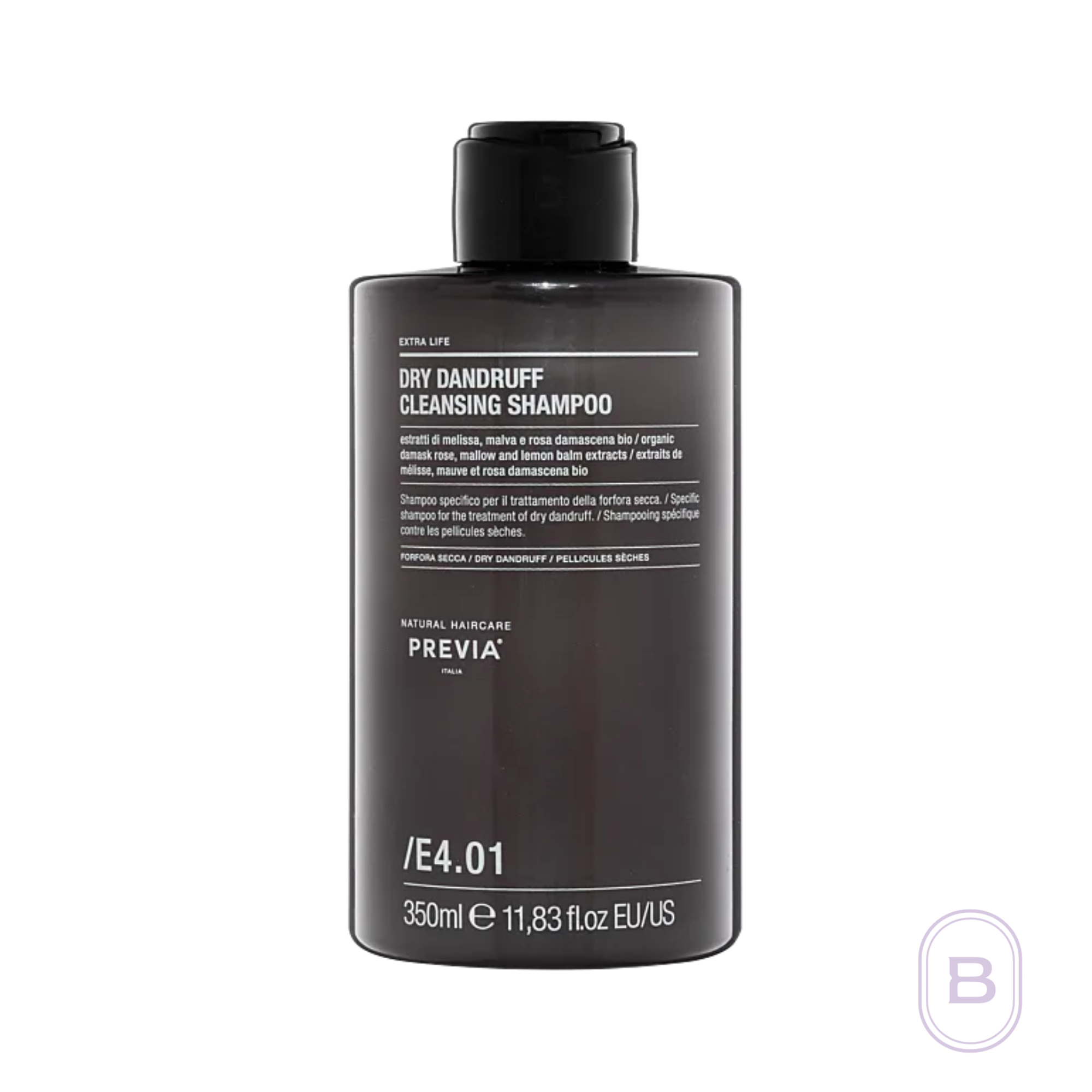PREVIA E4.01 Dry Dandruff Cleansing Shampoo | Beauty Matters