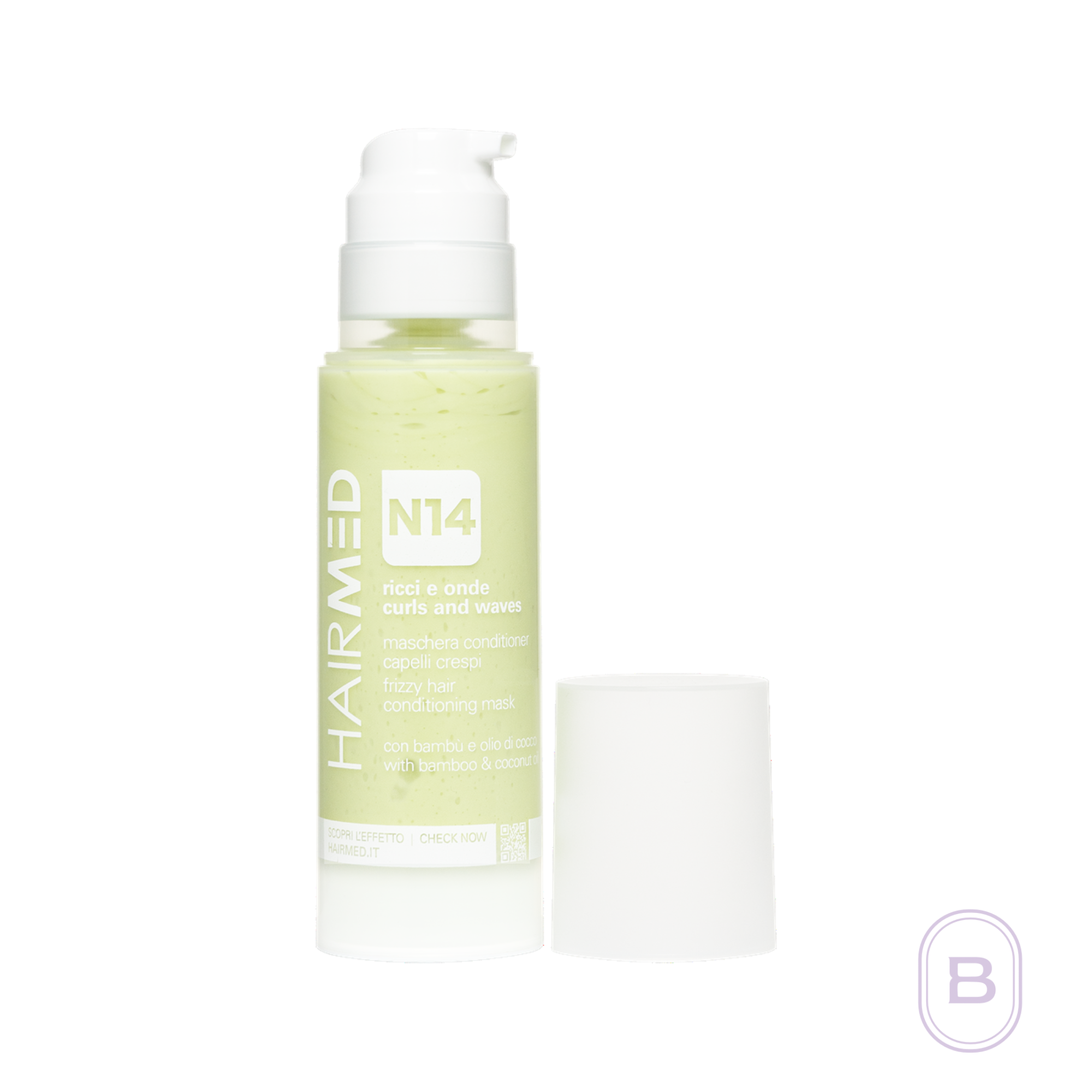 HAIRMED N14 Curl Conditioner Mask for Wavy & Curly Hair | Beauty Matters