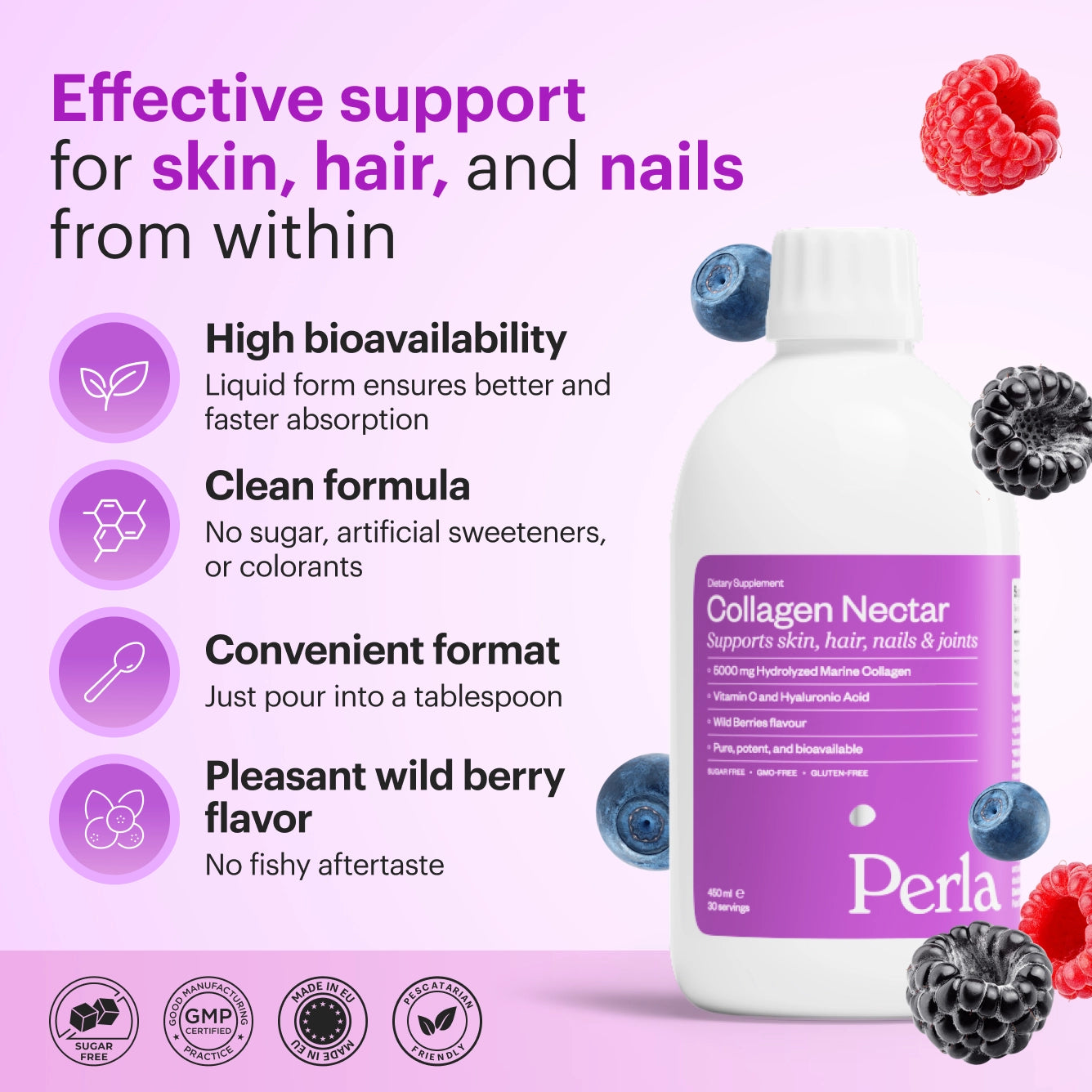 Collagen Nectar Wild Berries