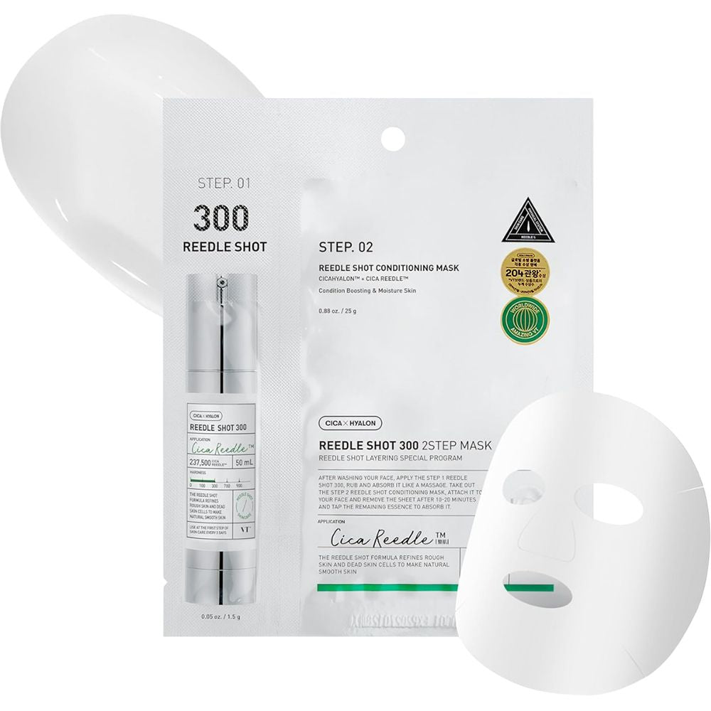 Vt Reedle Shot 300 2-step Mask | Beauty Matters