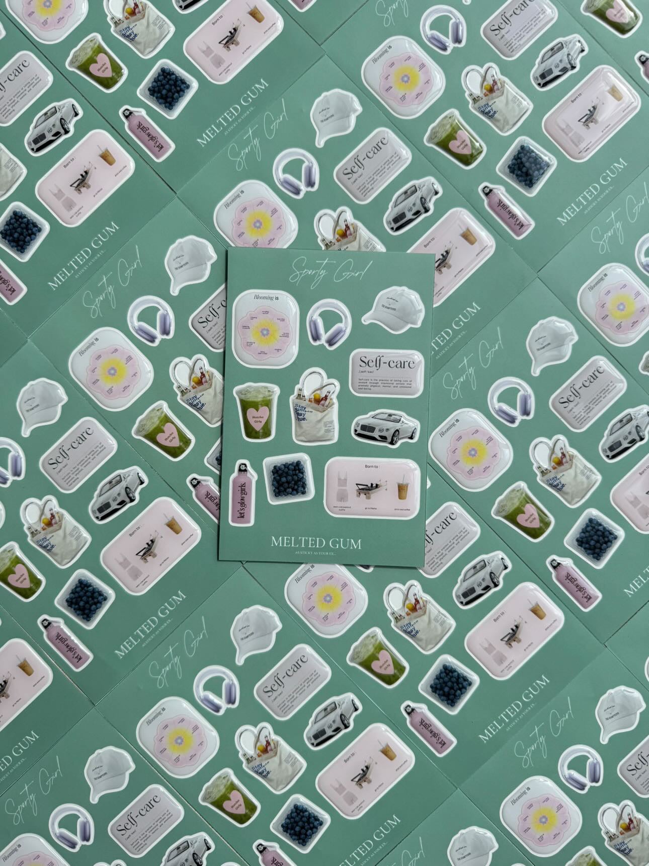 Sticker Pack «Sporty Girl» | Beauty Matters