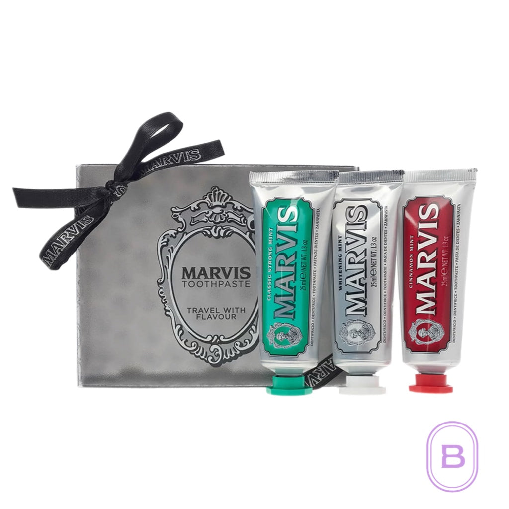 Toothpaste 3 Flavours Box - Classic, Whitening, Cinnamon | Beauty Matters