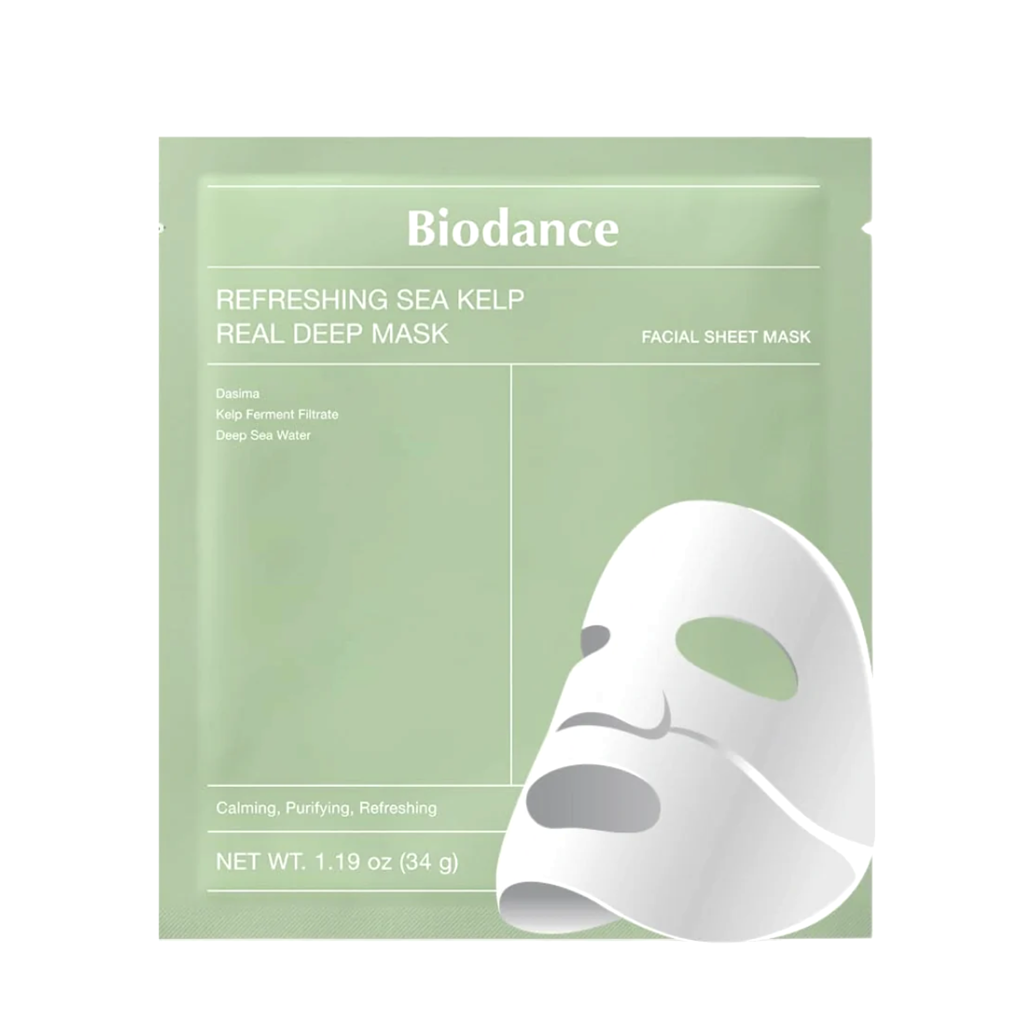 Refreshing Sea Kelp Real Deep Mask | Beauty Matters