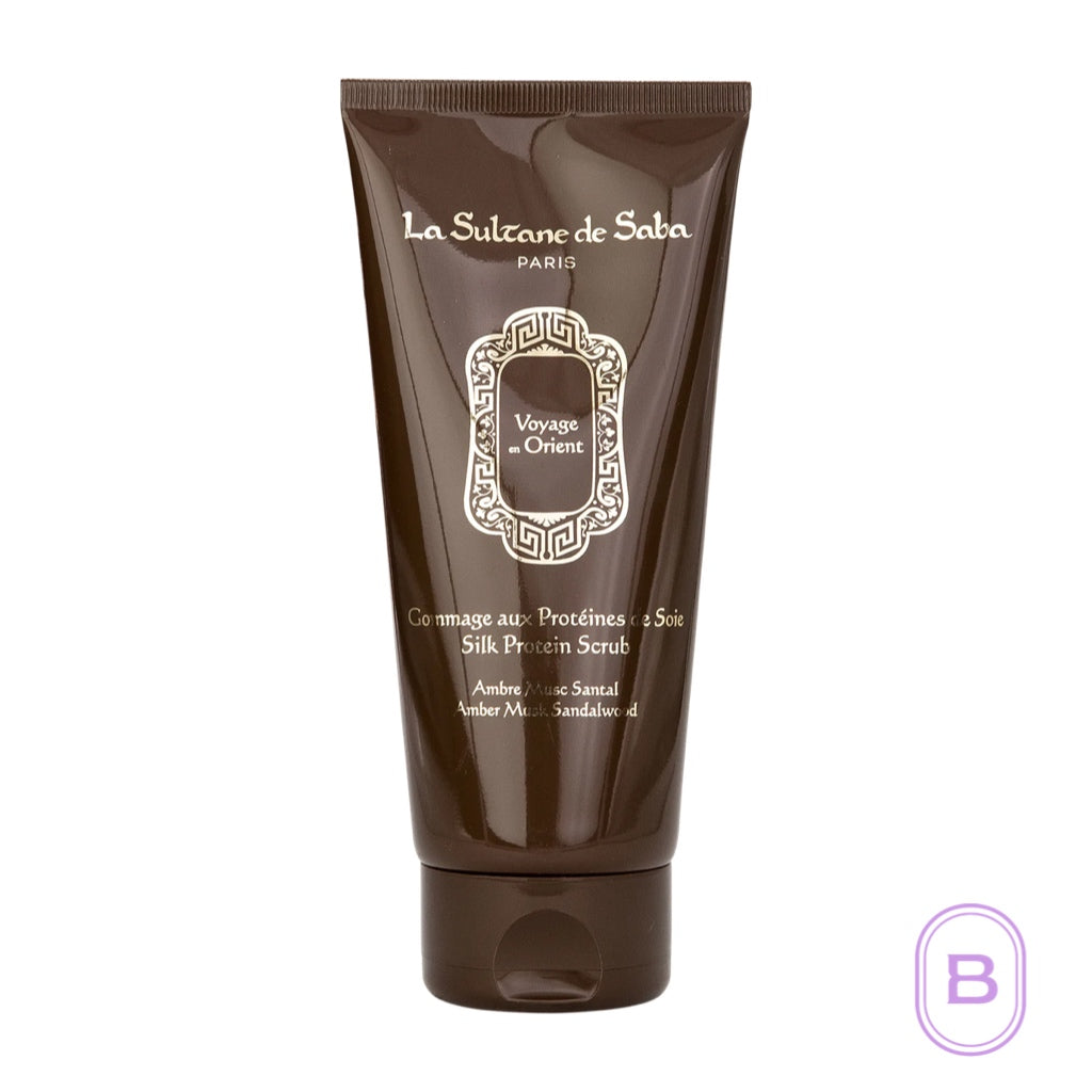 Silk Protein Scrub | Orient Amber Musk Sandalwood | Beauty Matters