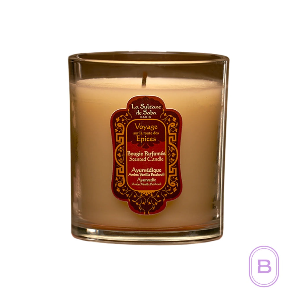 Candle | Ayurvedic Amber Vanilla Patchouli | Beauty Matters