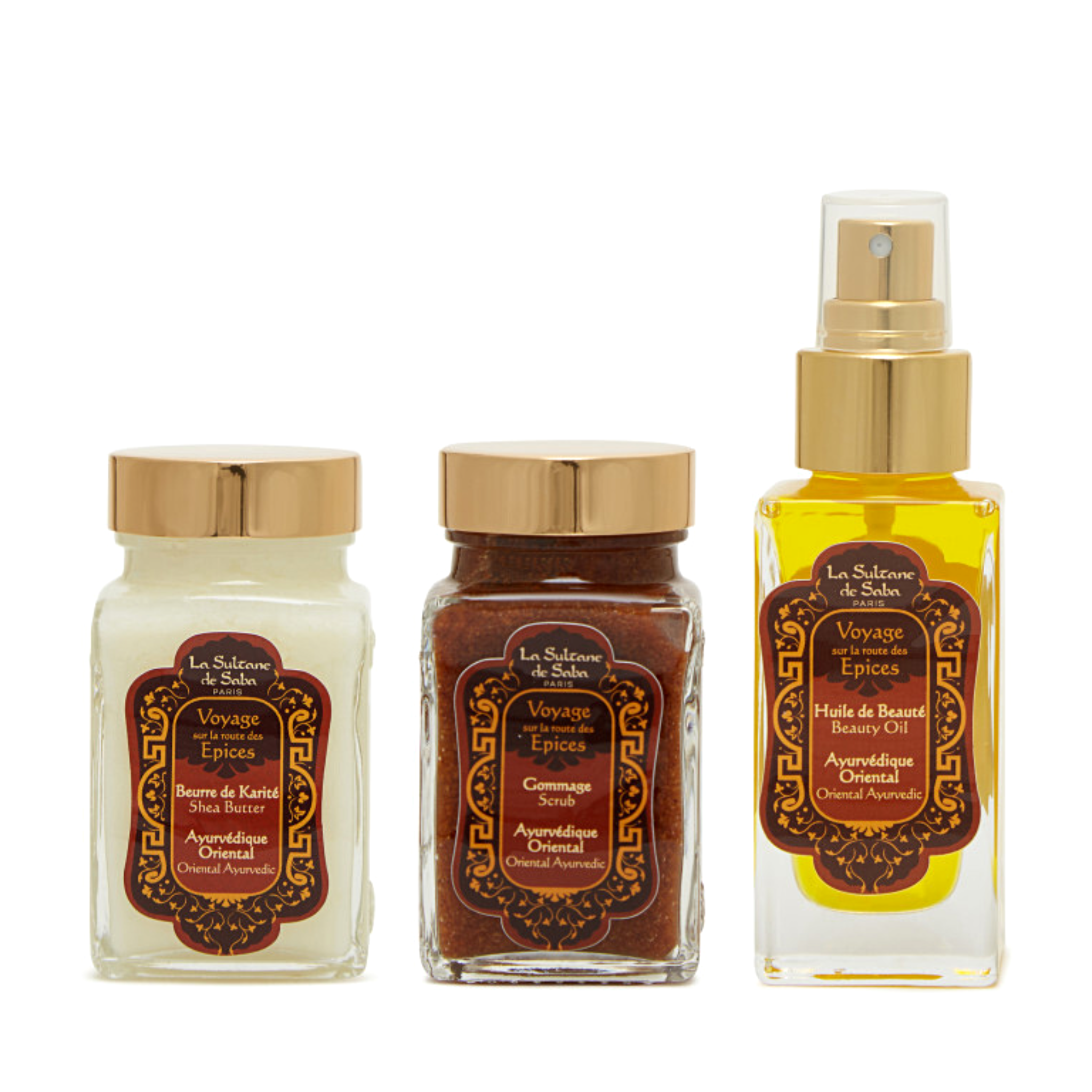 Ayurvedic Body Set | Amber Vanilla Patchouli