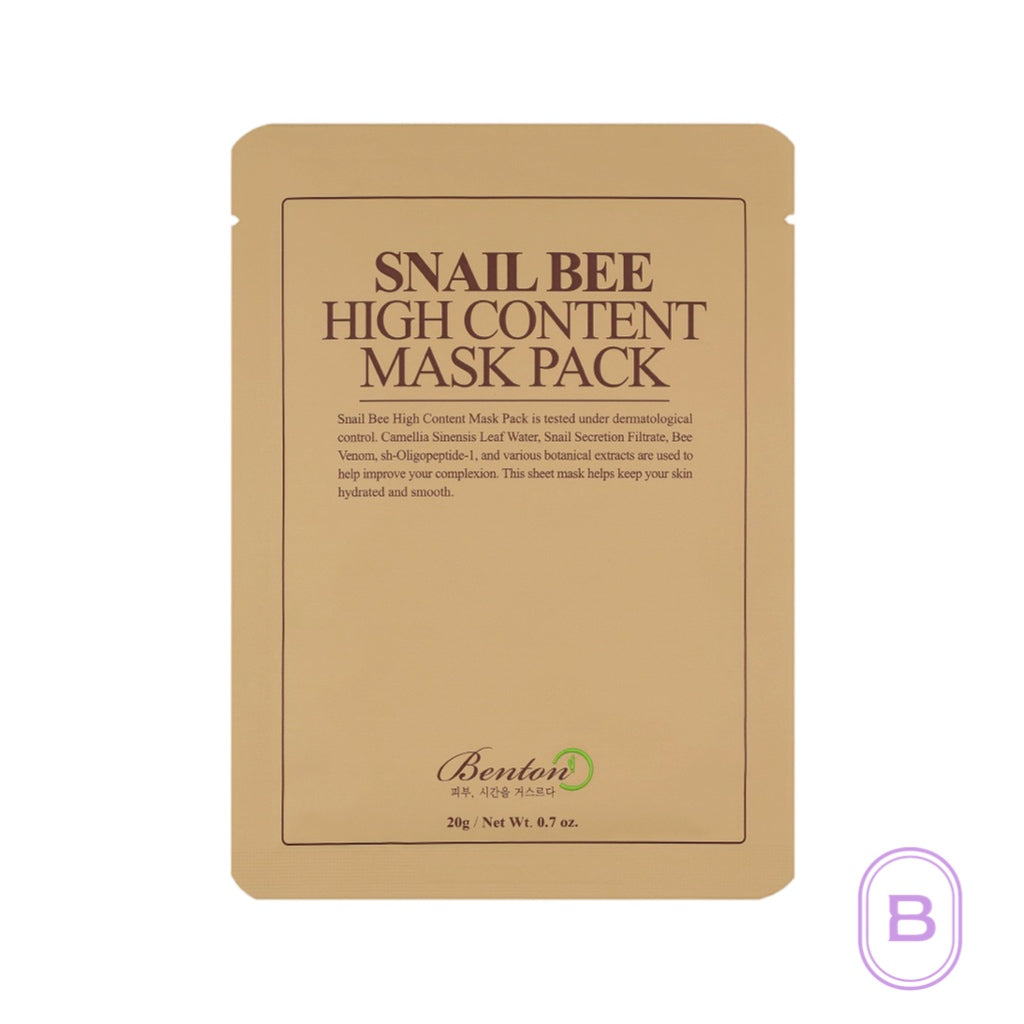 Snail Bee High Content Mask | Beauty Matters