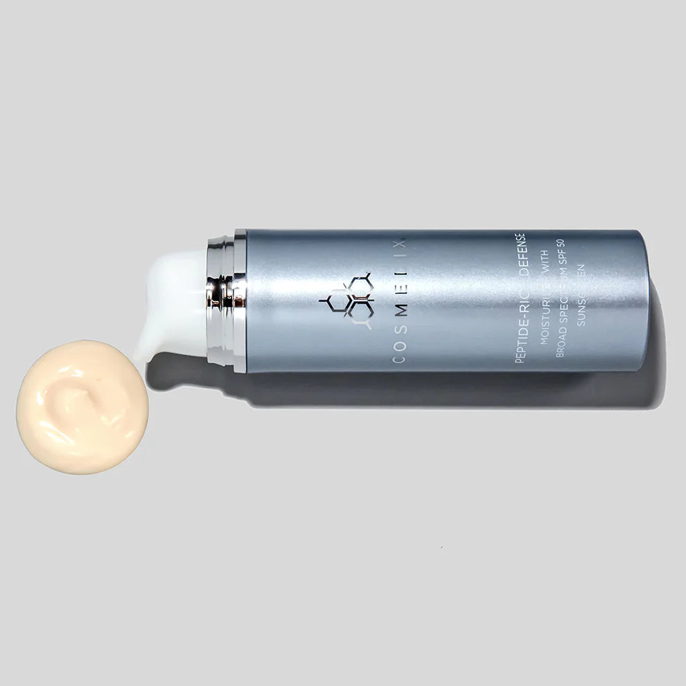 PEPTIDE-RICH DEFENSE Moisturizer with Broad-Spectrum SPF 50 | Beauty Matters