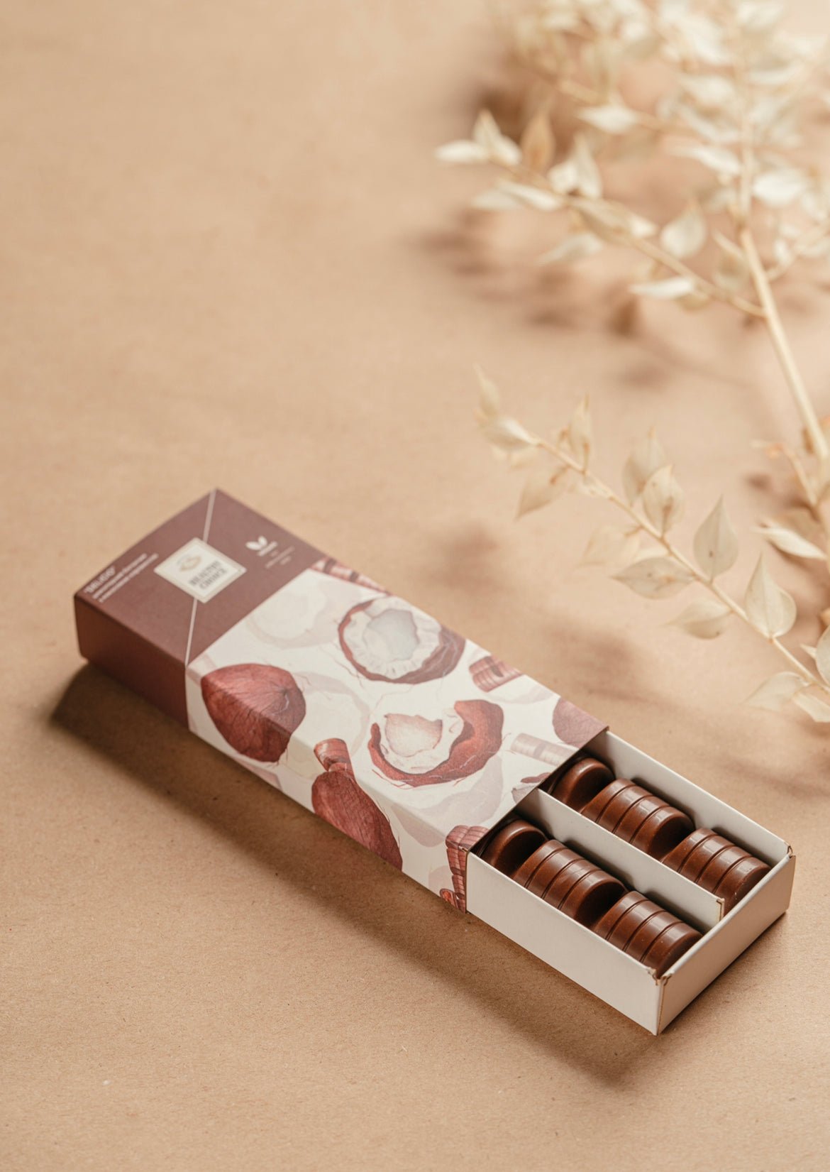 Chocolate bar with caramel and nuts - Beauty Matters
