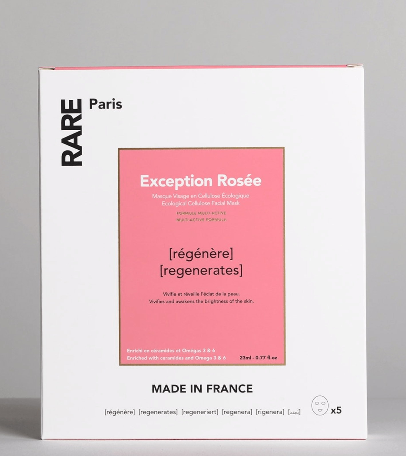 Exception Rosée Box x5 Regenerating face mask - Beauty Matters