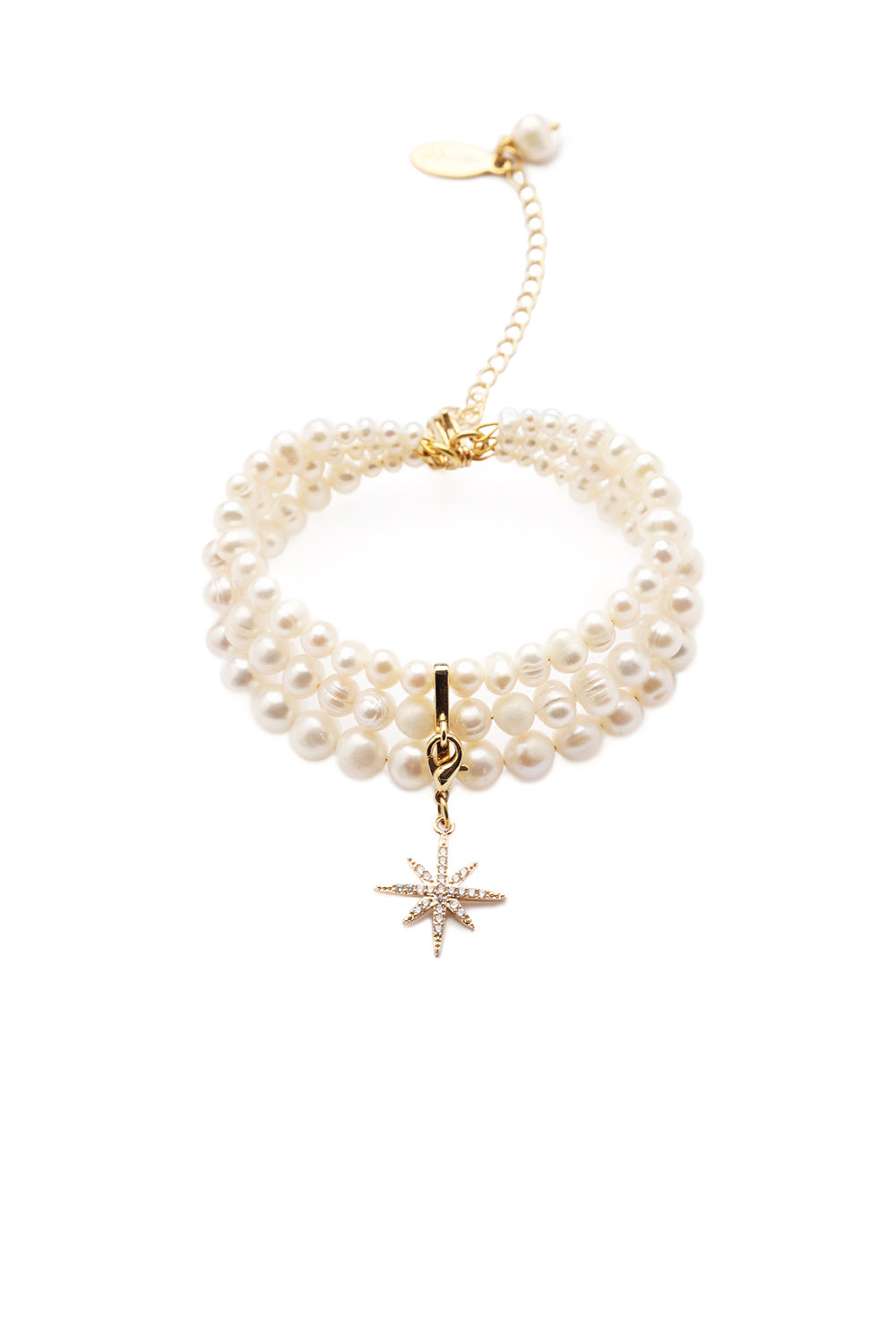 Pearls Bracelet with Gold - Morning Star | Beauty Matters