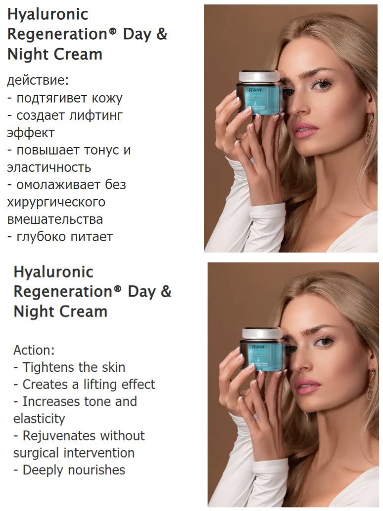 Hyaluronic Regeneration Day & Night Cream - Beauty Matters