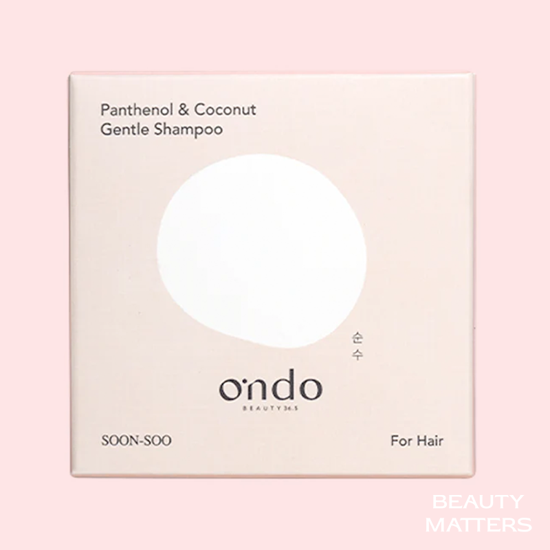 Ondo Beauty 36.5 PANTHENOL & COCONUT GENTLE SHAMPOO | Beauty Matters