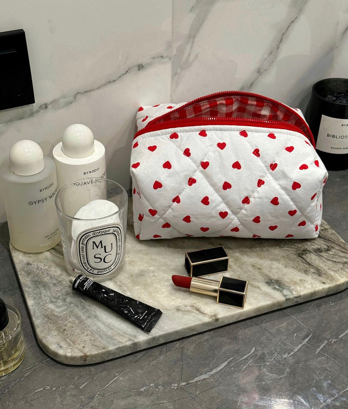 Cosmetic Bag Heart by Beauty Matters | Beauty Matters