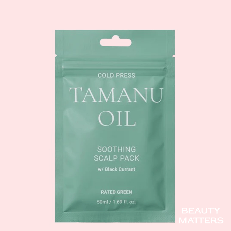 Rated Green COLD PRESS TAMANU OIL SOOTHING SCALP PACK - Beauty Matters
