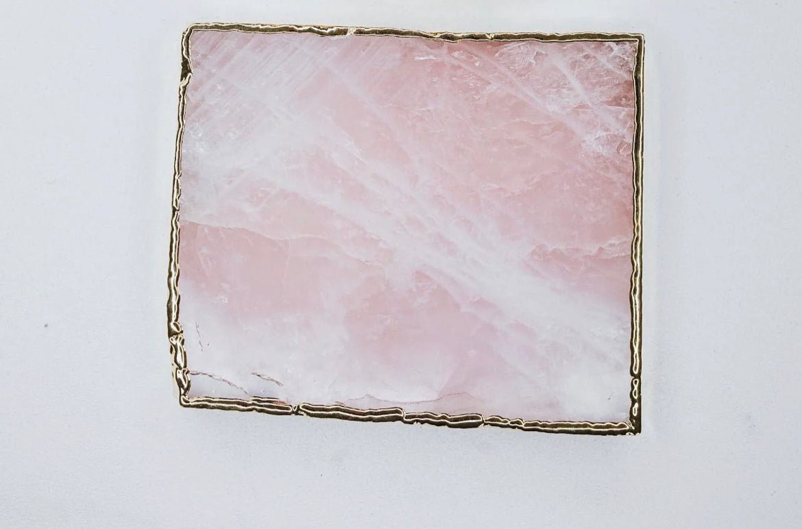 Rose quartz coaster | Beauty Matters