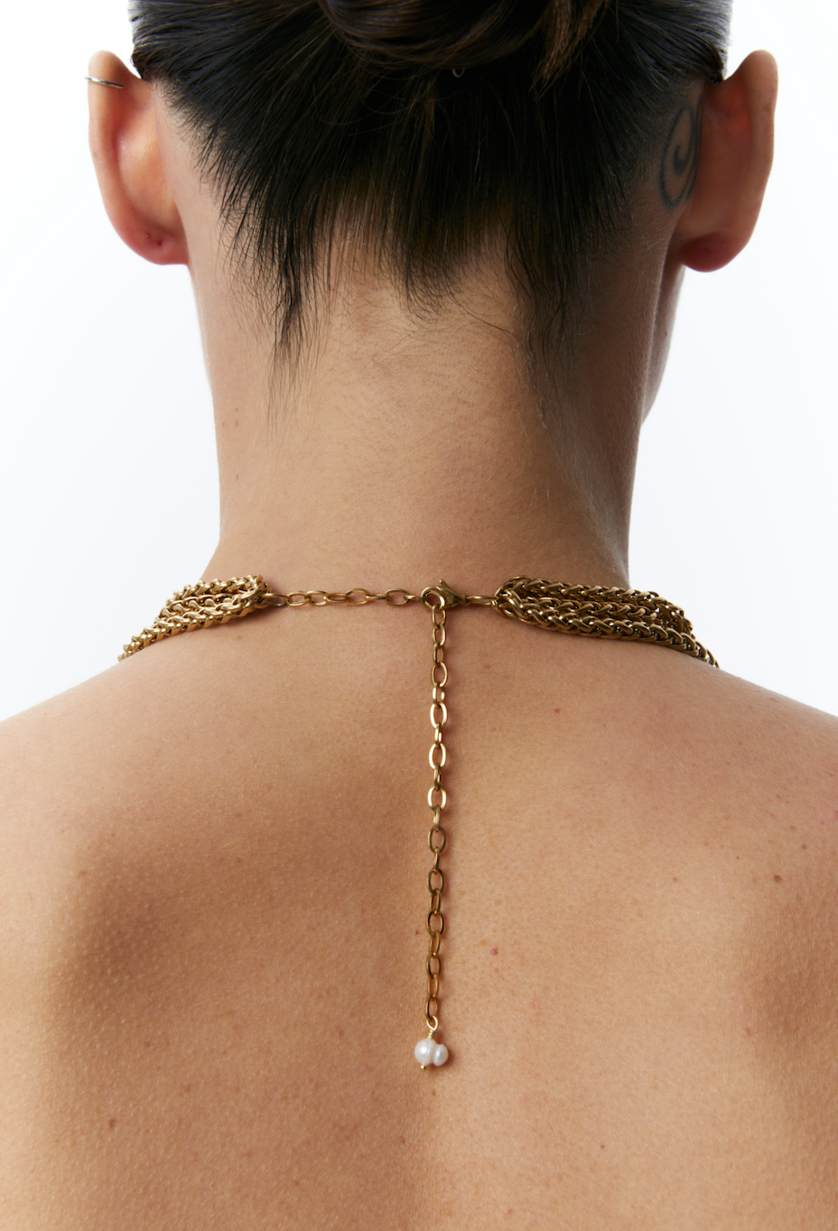 "Odesa" Double Chain Necklace Golden | Beauty Matters