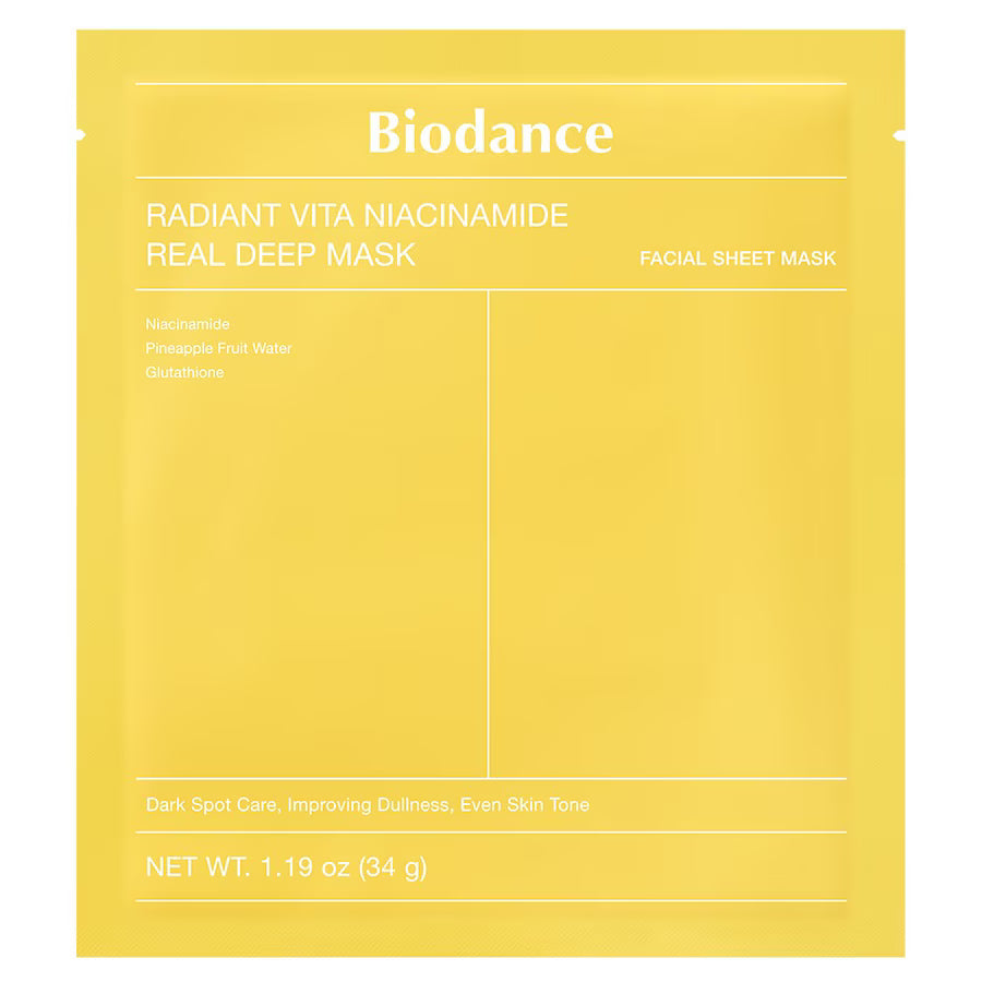 Radiant Vita Niacinamide Real Deep Mask | Beauty Matters