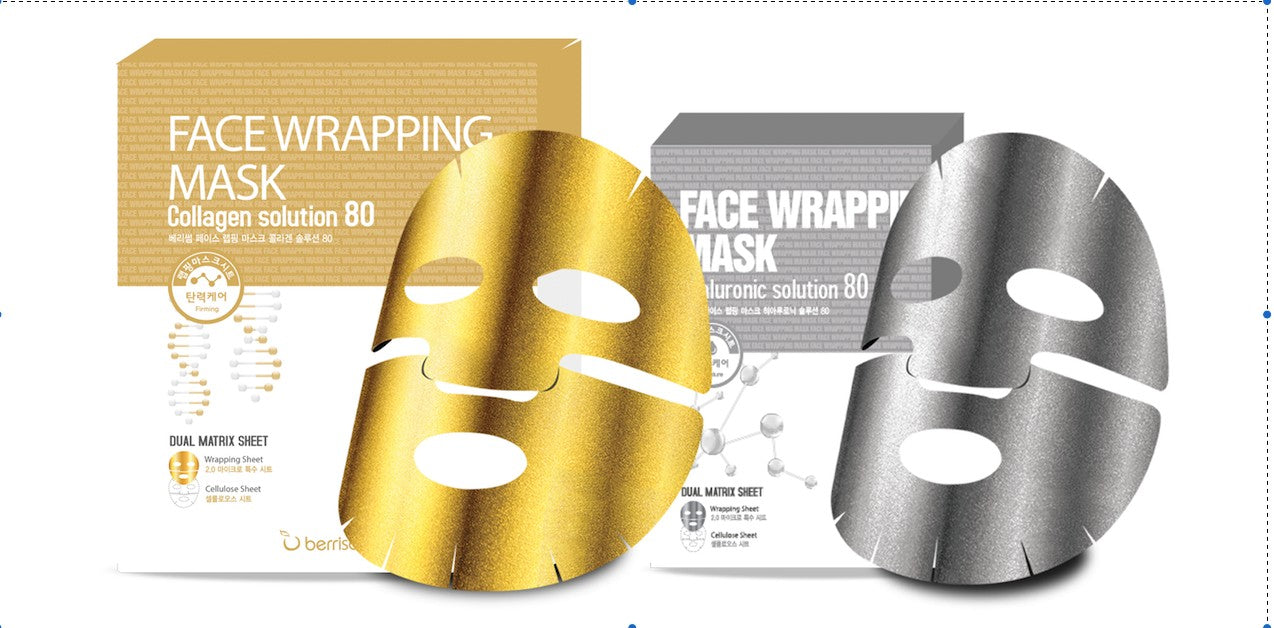 Face wrapping mask collagen solution 80 Gold